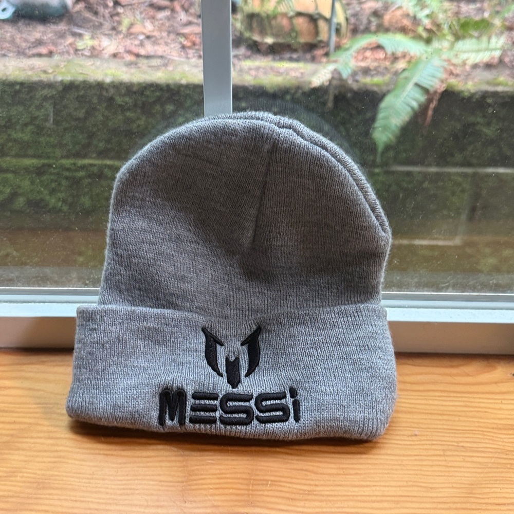 Messi Beanie One Size Unisex Grey